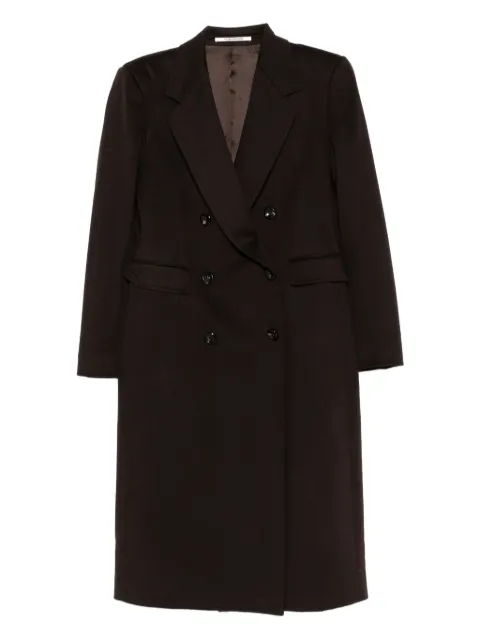Tagliatore double-breasted coat Brown CMERYL010056M1170