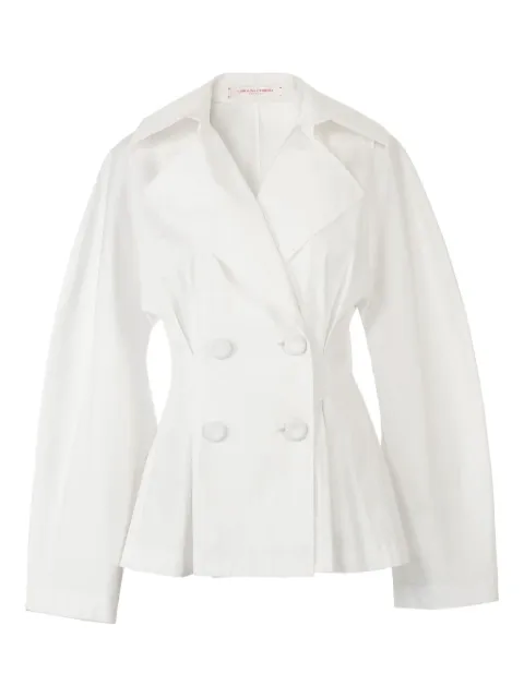 Carolina Herrera double-breasted shirt White F2511N219SCT