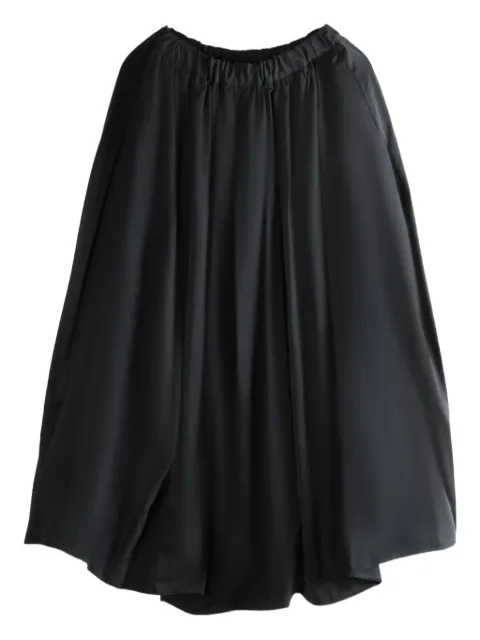 Comme Des Garçons pleated wool skirt Black GPS0171