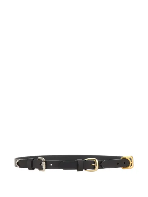 ETRO interchangeable-buckle leather belt Black WP3B0052AP399N0000