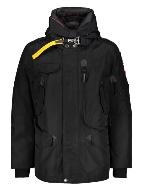 Parajumpers hooded zip down jacket Black 252MPMJKMA03