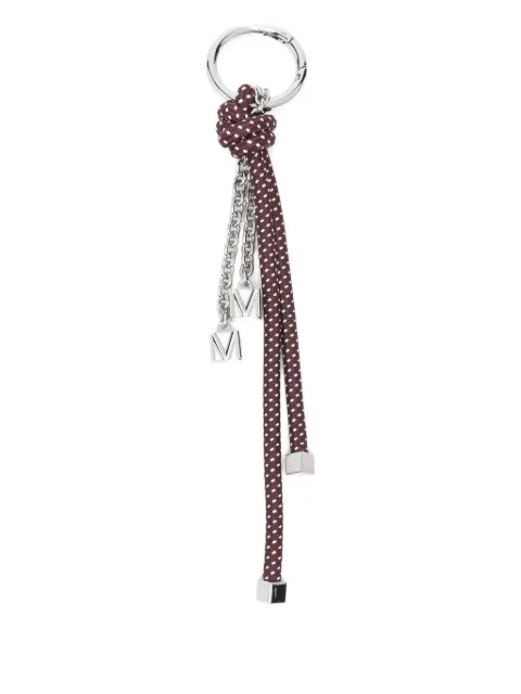 Michael Kors knot-detail keyring Brown 32T5SD0K2U