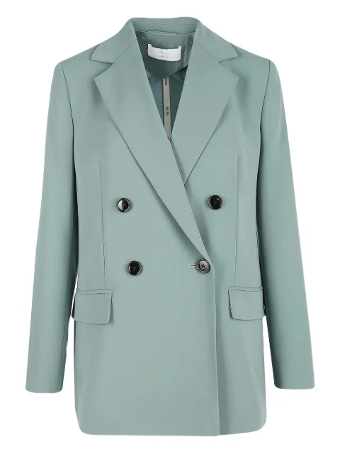 BOSS double-breasted JOCALUTA blazer Green 50453836330