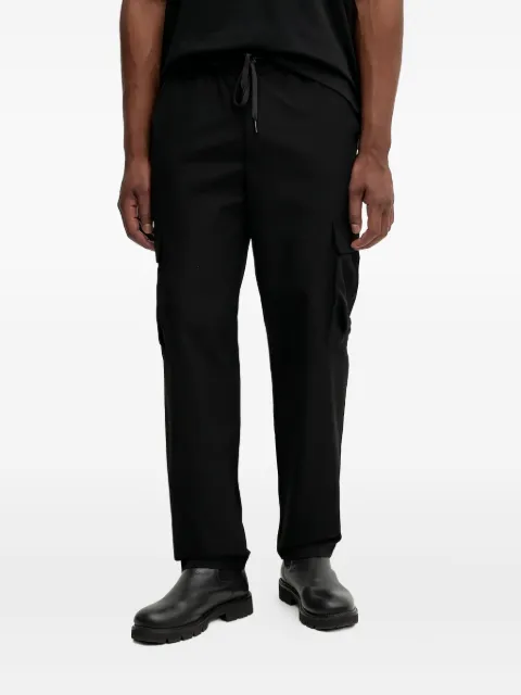 Versace Jeans Couture drawstring-waist cargo trousers Black 79GAAD03CQ10D899