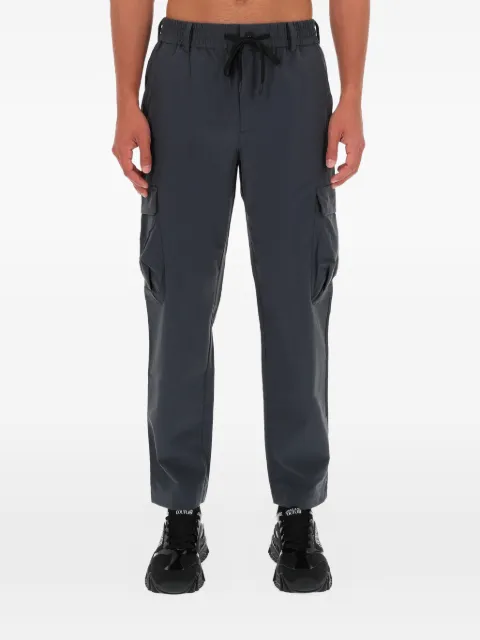 Versace Jeans Couture drawstring-waist cargo trousers Grey 79GAAD03CQ10D