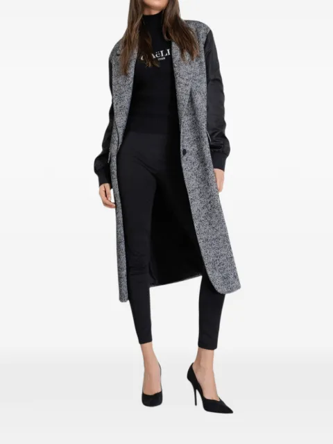Gaëlle Paris herringbone sleeve coat Grey GAABW06580
