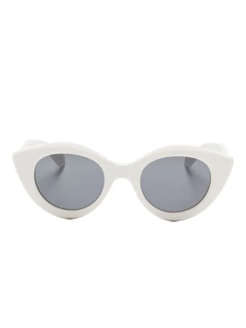 azzedine alaïa cat-eye sunglasses White AA0091S