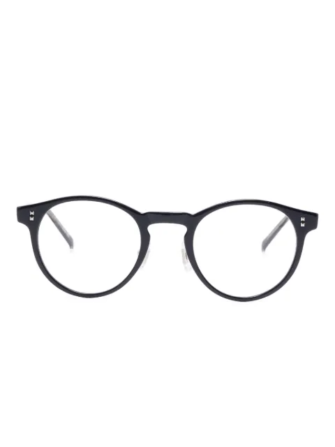Dunhill round-frame glasses Blue DU0115O
