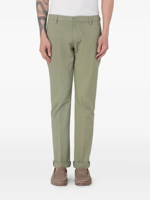 DONDUP Gaubert cuffed trousers Green UP235AS0098UPTD