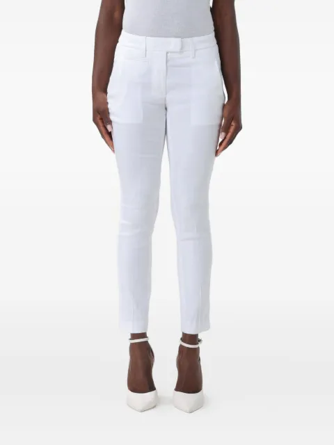 DONDUP Perfect trousers White D066LS0015XXX