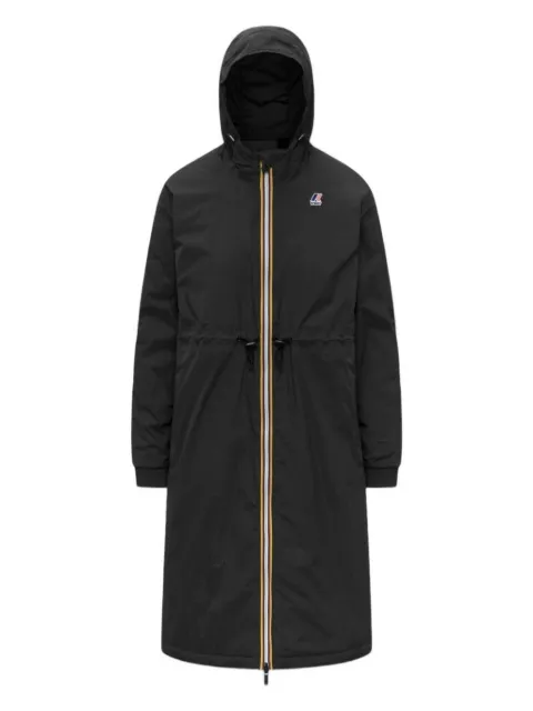 K-Way Delia hooded coat Black K8132YW