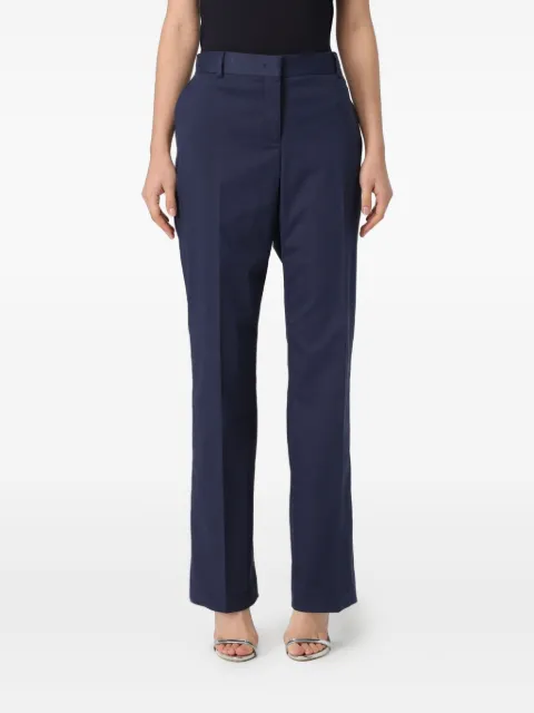Alberta Ferretti concealed-closure trousers Blue A03101624