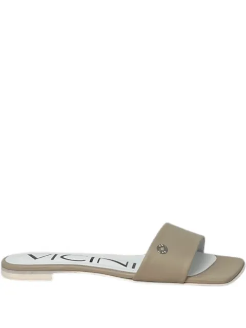 Vicini square-toe sandals Neutrals C50000700