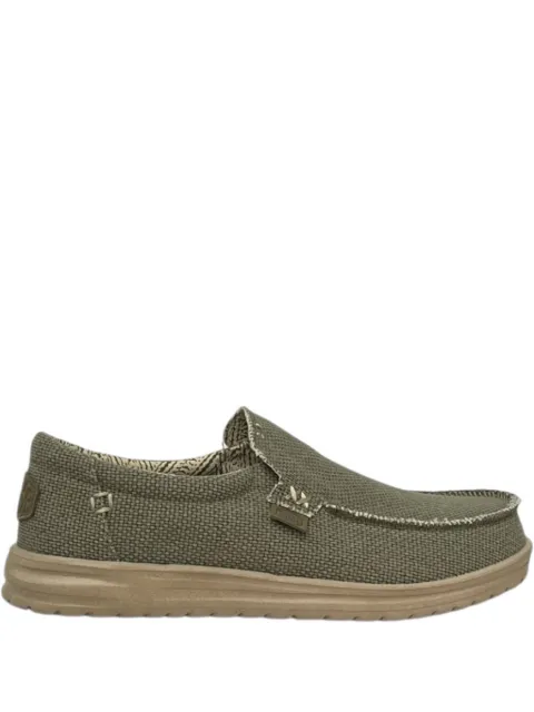 Hey Dude Mikka Braided loafers Green HD40124