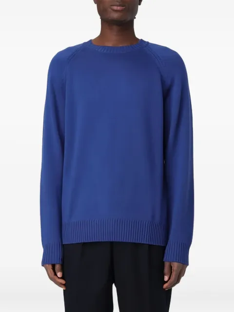Paolo Pecora raglan knitwear Blue A085F006