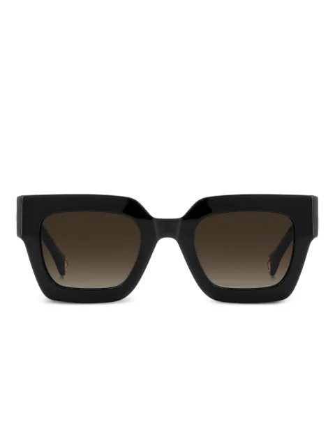 Carolina Herrera square-frame logo-detail sunglasses Black HER0328S