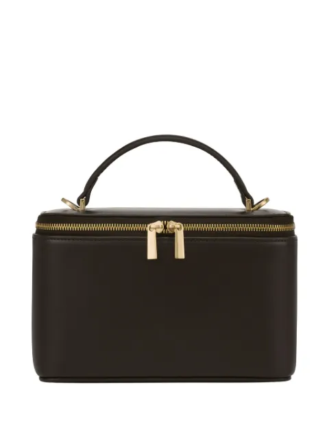POTAMY top-handle zip mini bag Brown PP30066CN01COFFEE25W