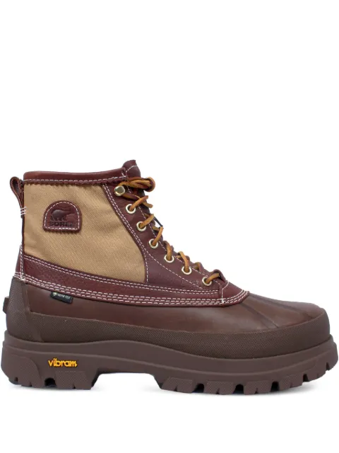 Neighborhood panelled hiking boots Brown 2166031242