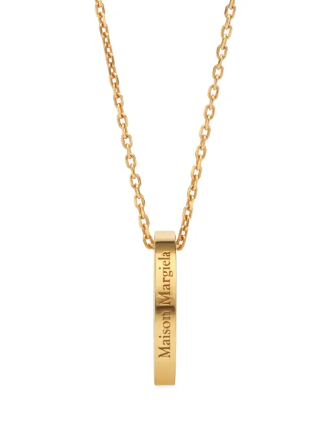 Maison Margiela logo ring necklace Gold SM1UU0066P8865