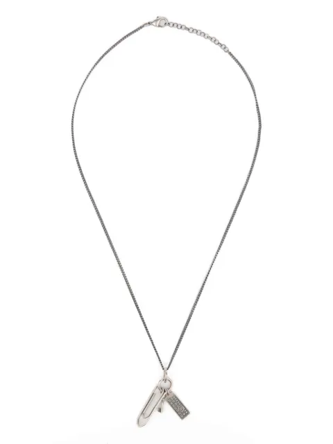 MM6 Maison Margiela found objects necklace Silver SM6UU0093P8601