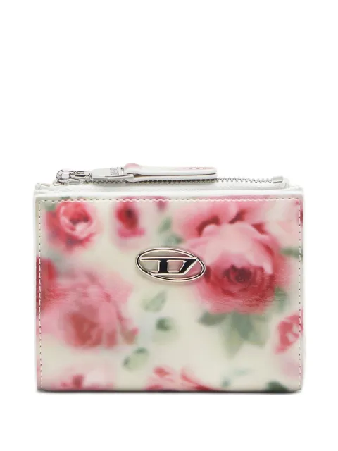 Diesel Play Bi-Fold zip li wallet White X10121P6019