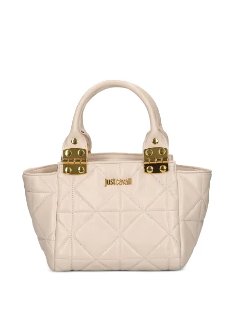 Just Cavalli quilted tote bag Neutrals 79RA4BI1ZSD24