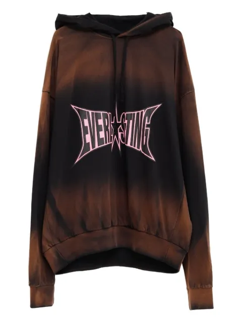 PEPA SALAZAR drawstring hoodie Brown PSFW25EVERLASTINGT
