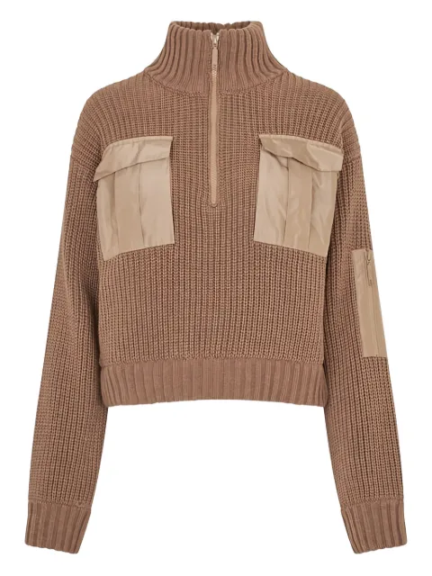 Baum Und Pferdgarten Clyde high-neck sweater Brown 24541C8198