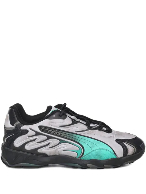 PUMA Inhale distressed logo sneakers Grey 40453201