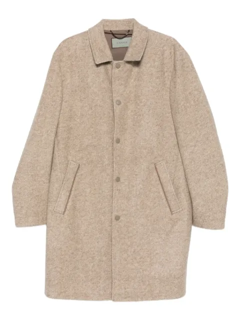Canali single-breasted coat Neutrals SG03354010496W