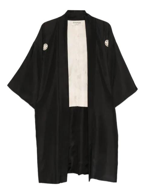 A.N.G.E.L.O. Vintage Cult 1960s short-sleeves kimono Black AN600GI