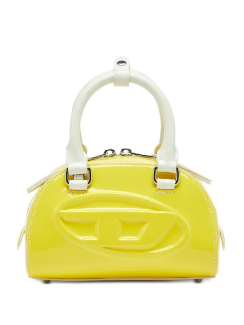 Diesel 1DR Dome embossed logo crossbody bag Yellow X10369P8768