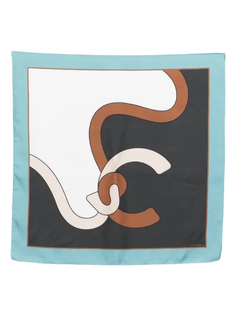 Coccinelle silk scarf Black E7SKX380101