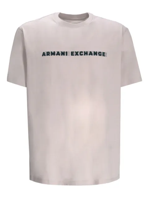 Armani Exchange logo T-shirt Grey XM001458AF10364