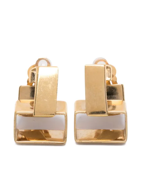Wouters & Hendrix geometric clip-on earrings Gold GEOMETRICCLIPON
