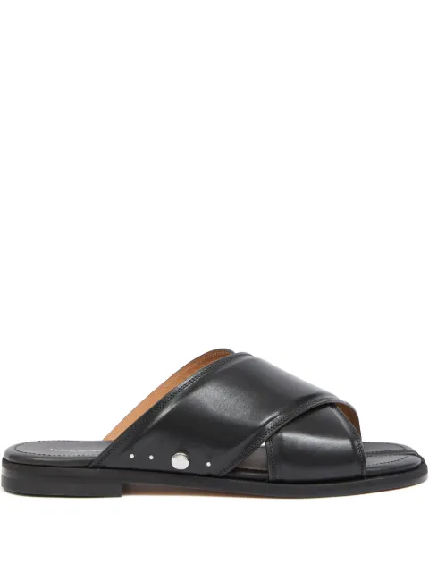Maison Margiela Tabi Numbers crossed sandals Black S57WP0106P1991
