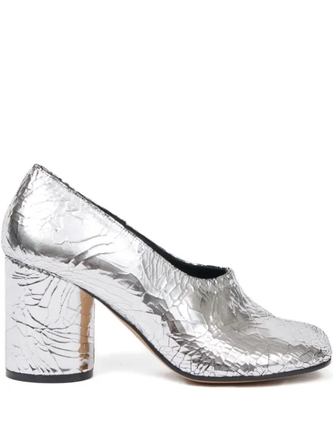 Maison Margiela Tabi décolleté pumps broken mirror Silver S58WL0311P5016