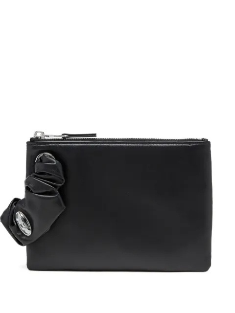 Diesel Grab-D pouch wallet Black X10607P8657