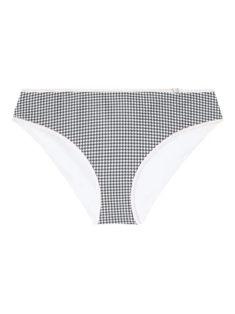 Diesel bikini briefs with houndstooth print Black A202660GFBC