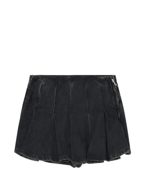 Diesel shorts in denim with pleated front Black A20654068KE