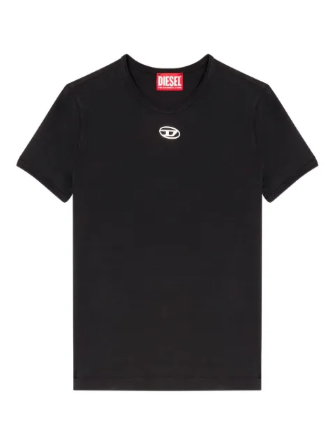 Diesel T-uncutieslong-OD logo T-shirt Black A199170AHQH