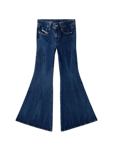 Diesel 1970 D-Bleess 09n61 flared low-waist jeans Blue A1788709N61