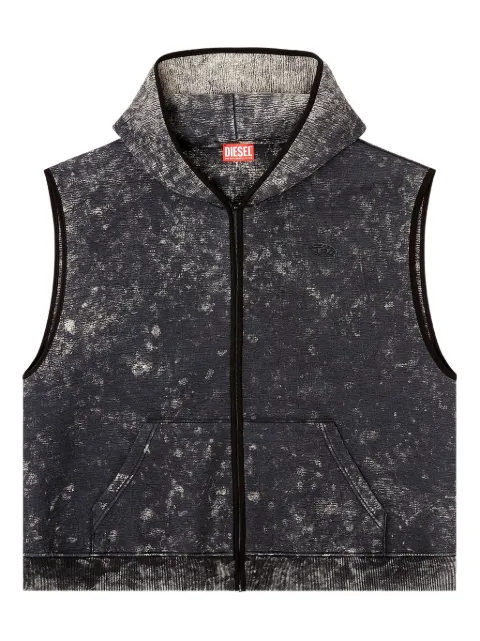 Diesel S-Boxt-Chan-SL hooded gilet Grey A209240DCCK
