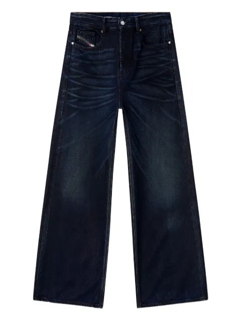 Diesel relaxed jeans low waist D-Rise Blue A0637009N21