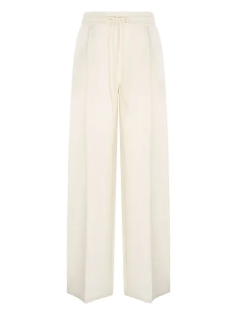 Roberto Cavalli drawstring wide-leg trousers Neutrals TKM200MA133