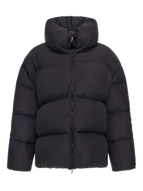 Roberto Cavalli high-collar puffer jacket Black TKT800SB001