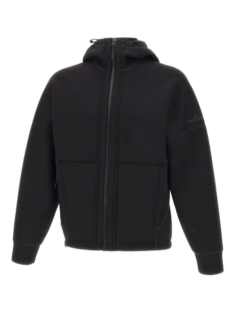 Stone Island zip-up hoodie Black K2S156100031S0213