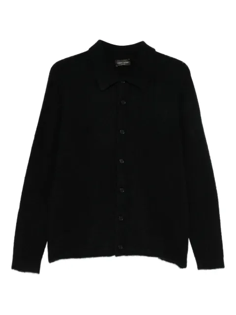 Roberto Collina long-sleeve shirt Black 253M32005