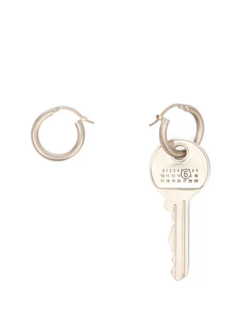 MM6 Maison Margiela key earrings Silver SM6VG0111P7105
