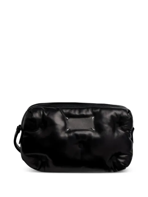 Maison Margiela Glam Slam leather clutch bag Black SB1WB0006P8840